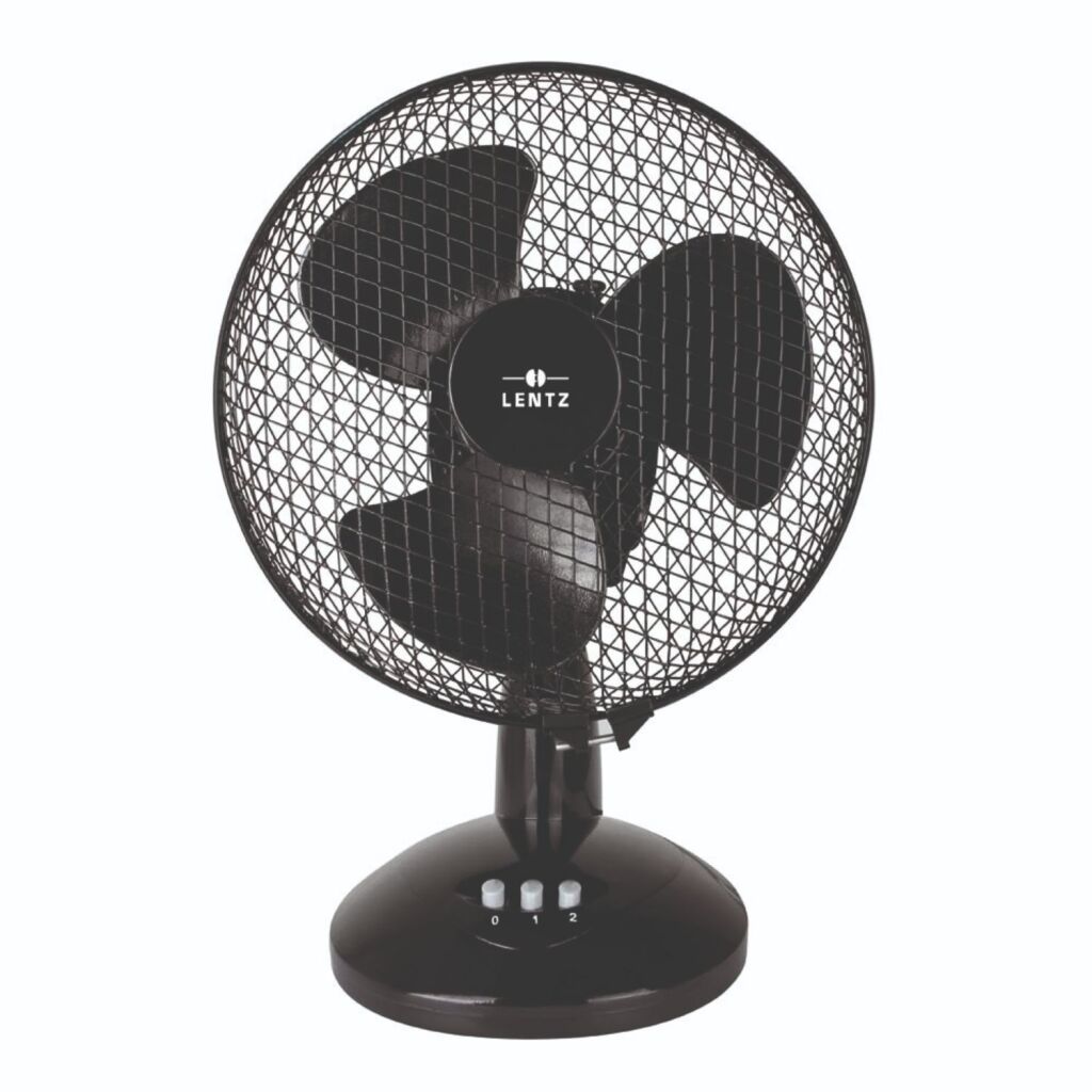 Lentz Lentz Table Fan 23 cm schwarz
