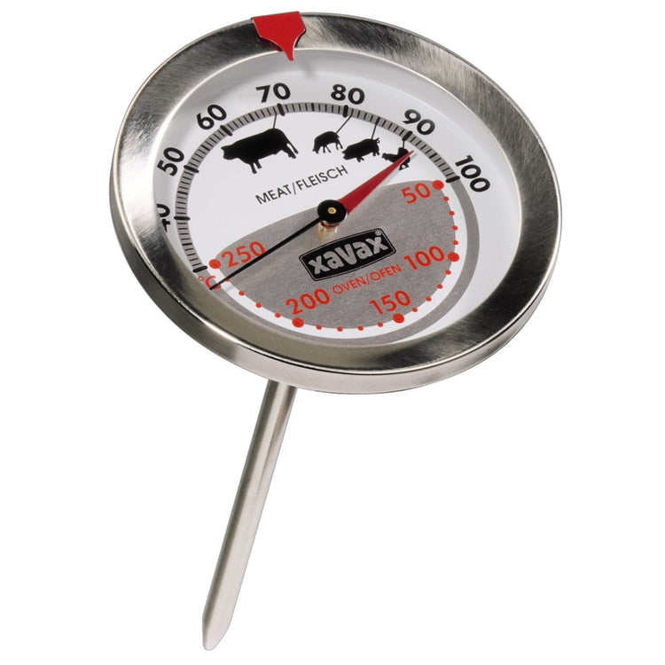 Xavax Xavax Vleesen Oventhermometer Edelstahl Matt