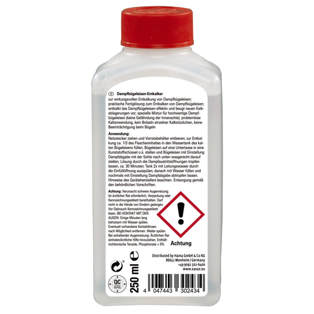Xavax Xavax Descaler für Dampfeisen 250 ml