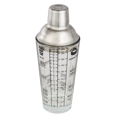 Xavax Xavax Cocktail Shaker aus Glas 400 ml