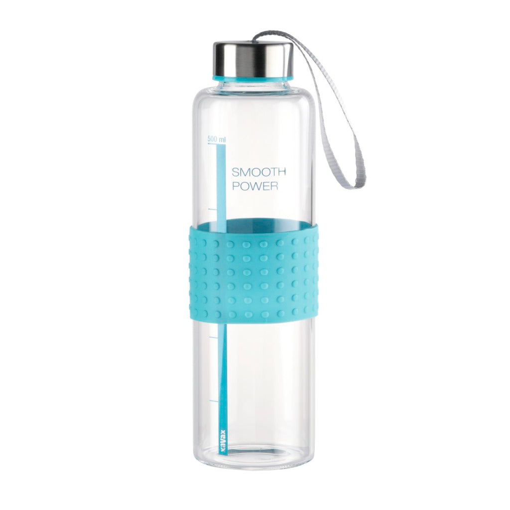 Xavax Xavax Glass -Trinkflasche glatt 0,5 l Türkis
