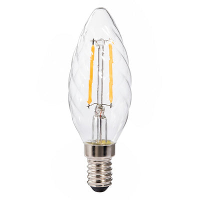 Xavax Xavax LED GLOW Wire E14 250 lm ersetzt 25W Kerzenlampe warmes Weiß