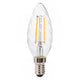 Xavax Xavax LED GLOW Wire E14 250 lm ersetzt 25W Kerzenlampe warmes Weiß