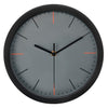 Hama -Wanduhr Maxr Ø 25 cm Rauscharm grau