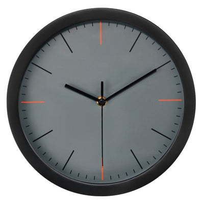 Hama -Wanduhr Maxr Ø 25 cm Rauscharm grau