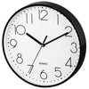 Hama Wanduhr PG-220 Sound Arm Schwarz schwarz
