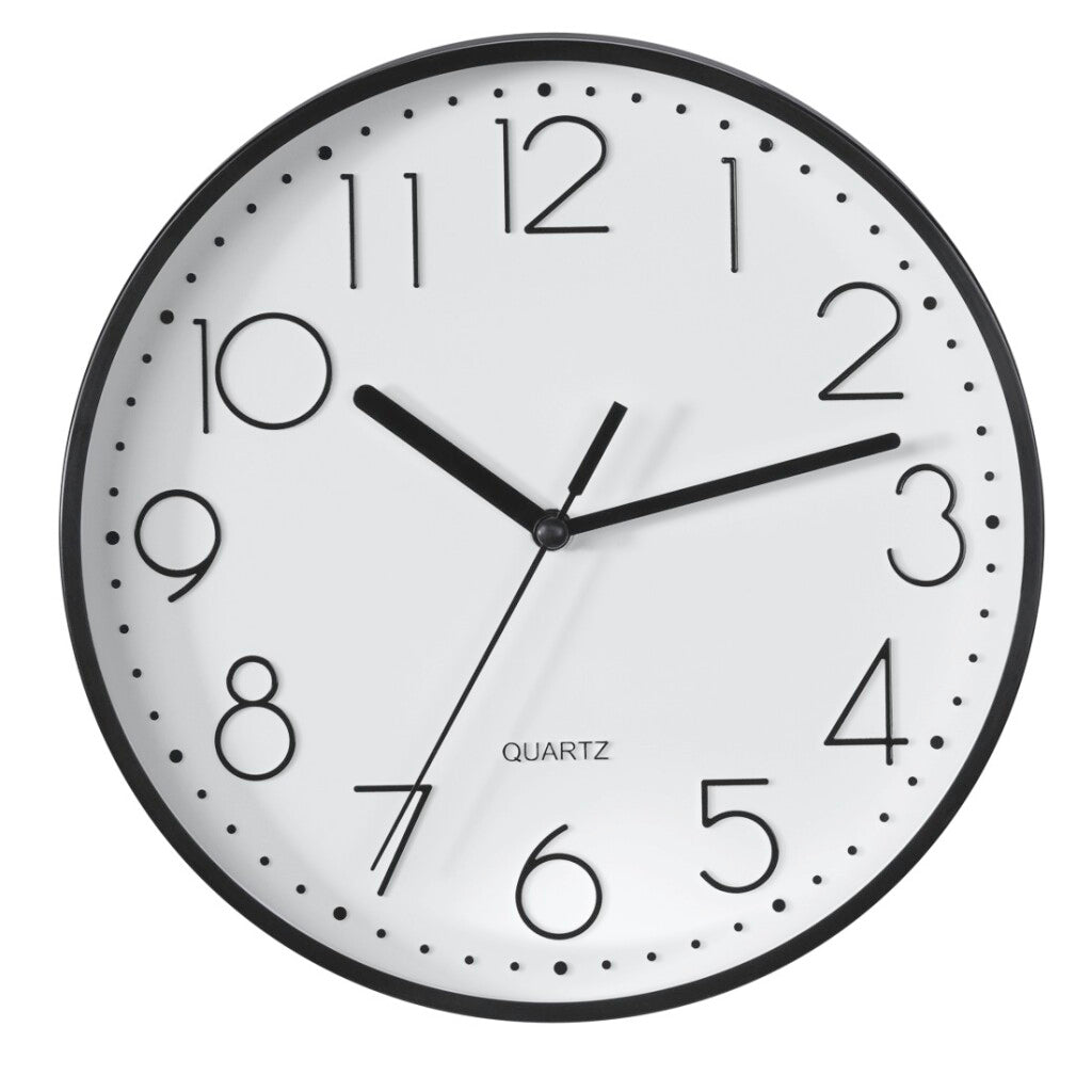 Hama Wanduhr PG-220 Sound Arm Schwarz schwarz
