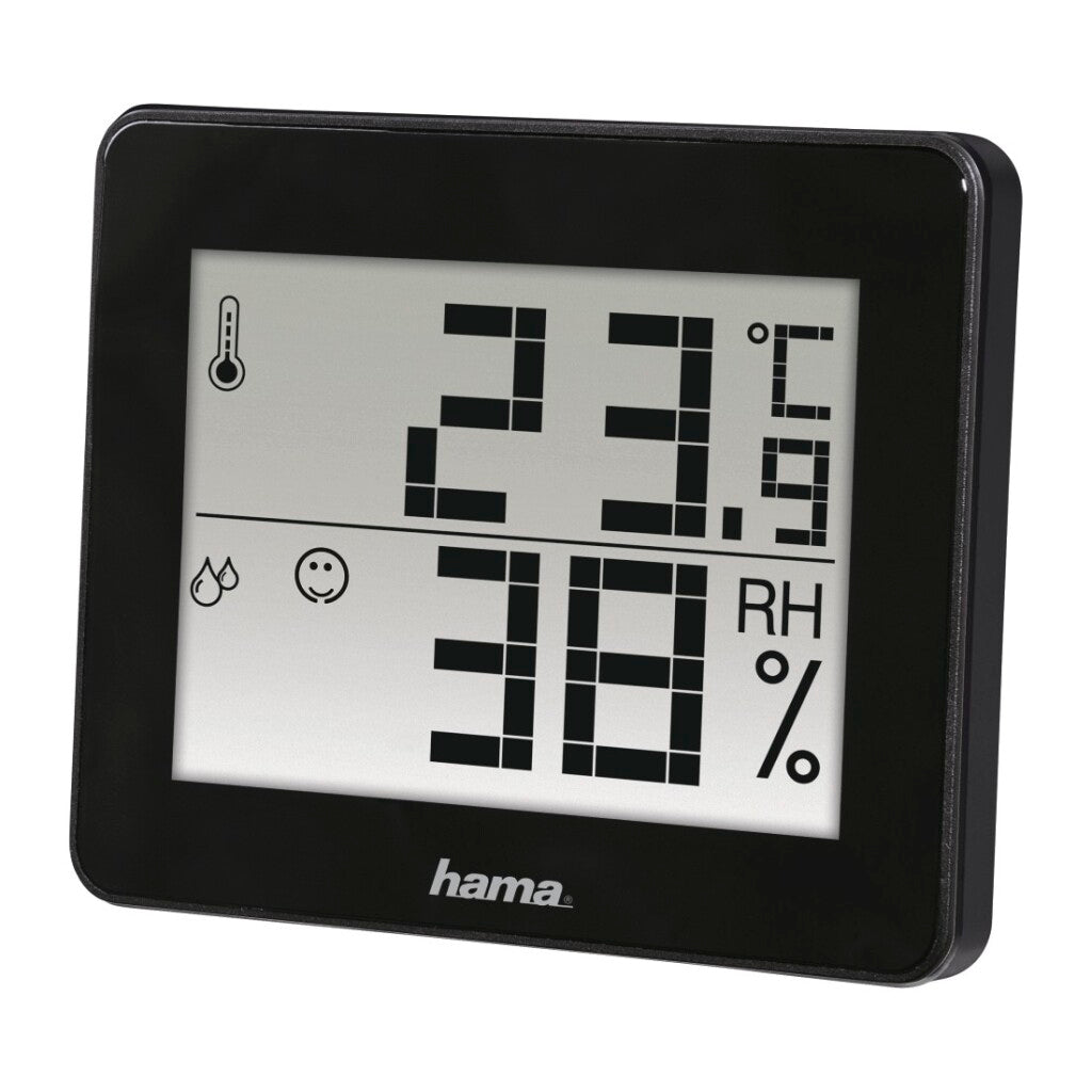 Hama Thermo-Hygrometer Th-130 Schwarz