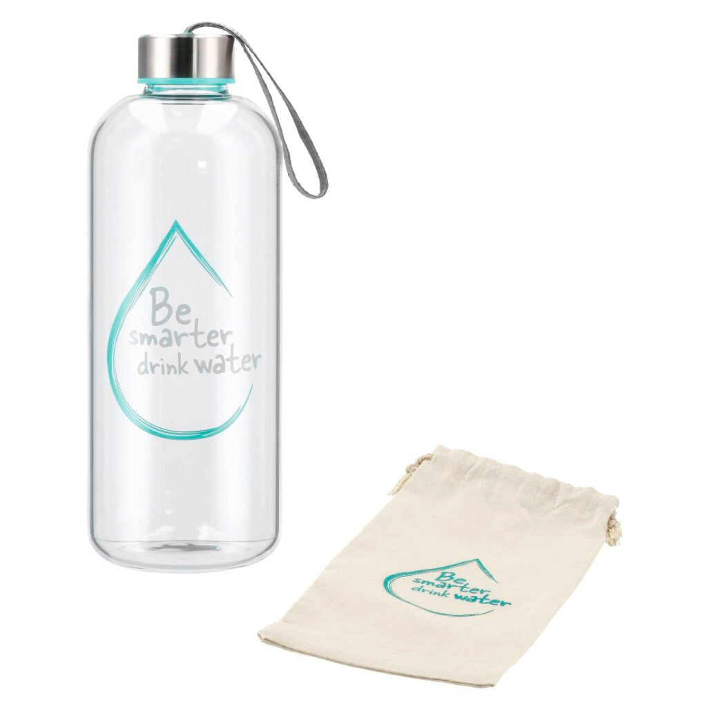 Xavax Xavax Glass Trinkflasche Wasser 1 l Türkis