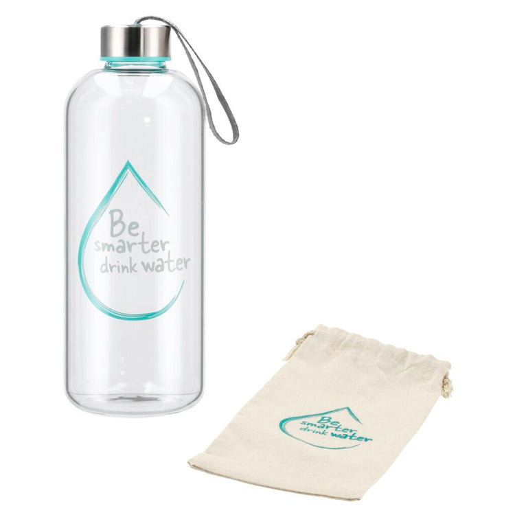 Xavax Xavax Glass Trinkflasche Wasser 1 l Türkis