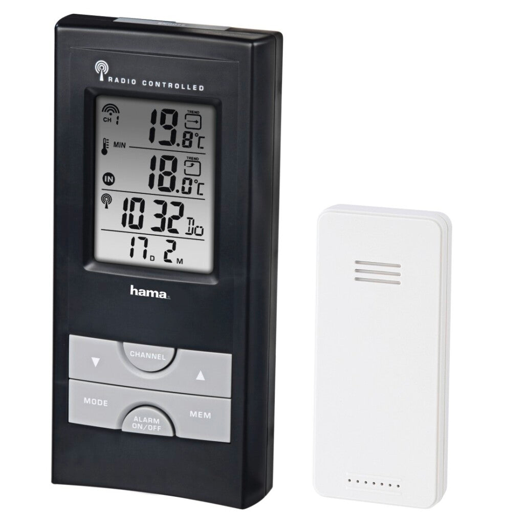 Hama Electronic Weather Station EWS-165 Schwarz