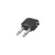 Hama Audioadapter 2x 3,5-mm-Jack-Stecker Mono-3,5-mm-Jack-Kopf. Stereo