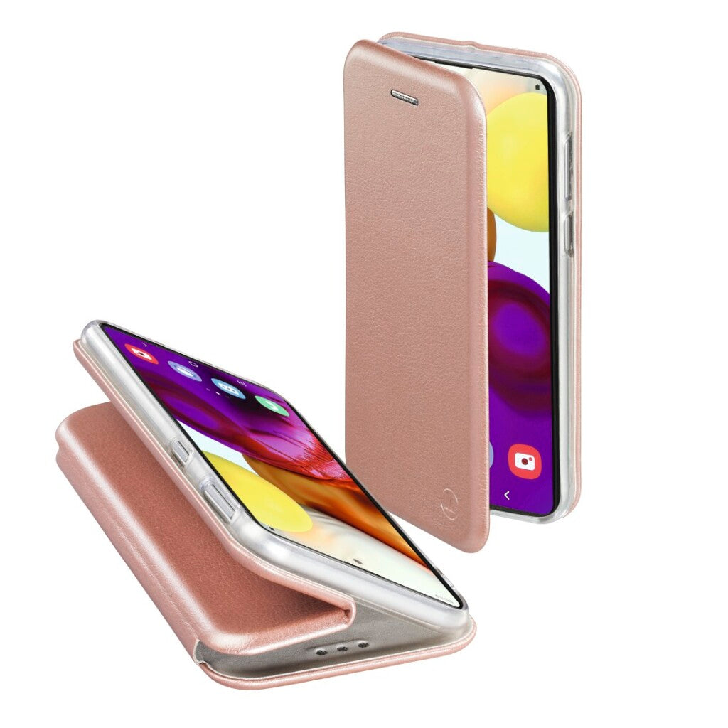 Hama -Broschürenkurve für Galaxy A71 Roségold