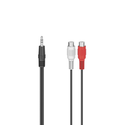 Hama Audio-Adapter 2x Cinch-Kupplung - 3,5 mm Klinkenstecker Stereo