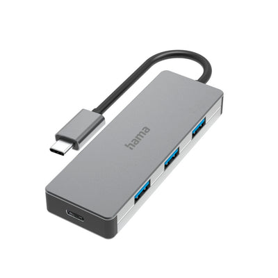 Hama USB-C-Hub 4-Port USB 3.2 gen2 10 Gbit S Aluminium