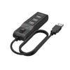 Hama USB-Hub 4-Port USB 2.0 480 Mbit s Ein-/Ausschalter