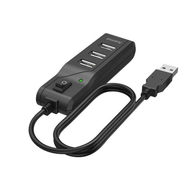 Hama USB-Hub 4-Port USB 2.0 480 Mbit s Ein-/Ausschalter
