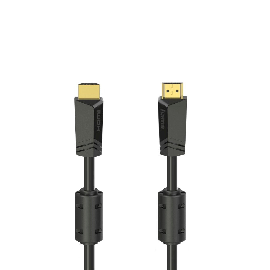 Hama High Speed ​​HDMI -Handel; Kabelstecker - Stecker 4K Ethernet vergoldete 10,0 m