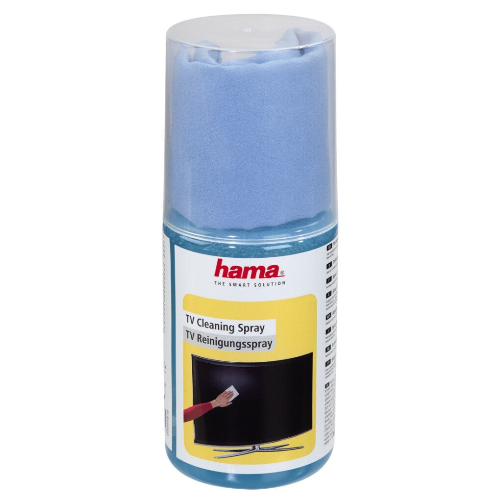 Hama TV -Reinigungsspray 200 ml einschließlich Leinwand
