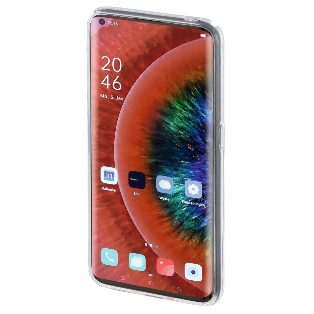 Hama -Abdeckung kristallklar für Find X2 transparent