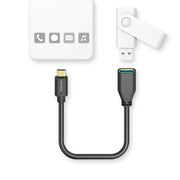 Hama USB-Adapterkabel OTG USB-C-Stecker – USB-A-Anschluss 15 cm schwarz - afbeelding 2