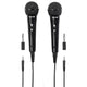 Thomson m135d dynamisches Mikrofon-Karaoke-Set schwarz