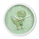 Hama Kinder Wanduhr Cebu tickt nicht für Kinderzimmer analog Ø 25 cm