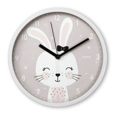Hama Kinderwanduhr Maui tippt nicht nach Kinderzimmern analog Ø 25 cm