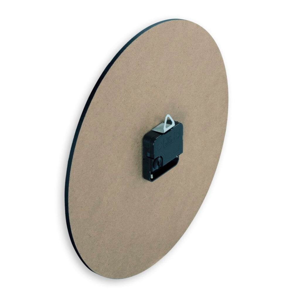Hama Wall Clock Rab Vintage klopft nicht um 30 cm schwarze weiße MDF