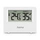 Hama Thermometer + Hygrometer für den Innen- und Außenbereich, Weiß