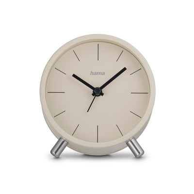 Hama DCF Alarm Clores tippt nicht auf grauem Beige