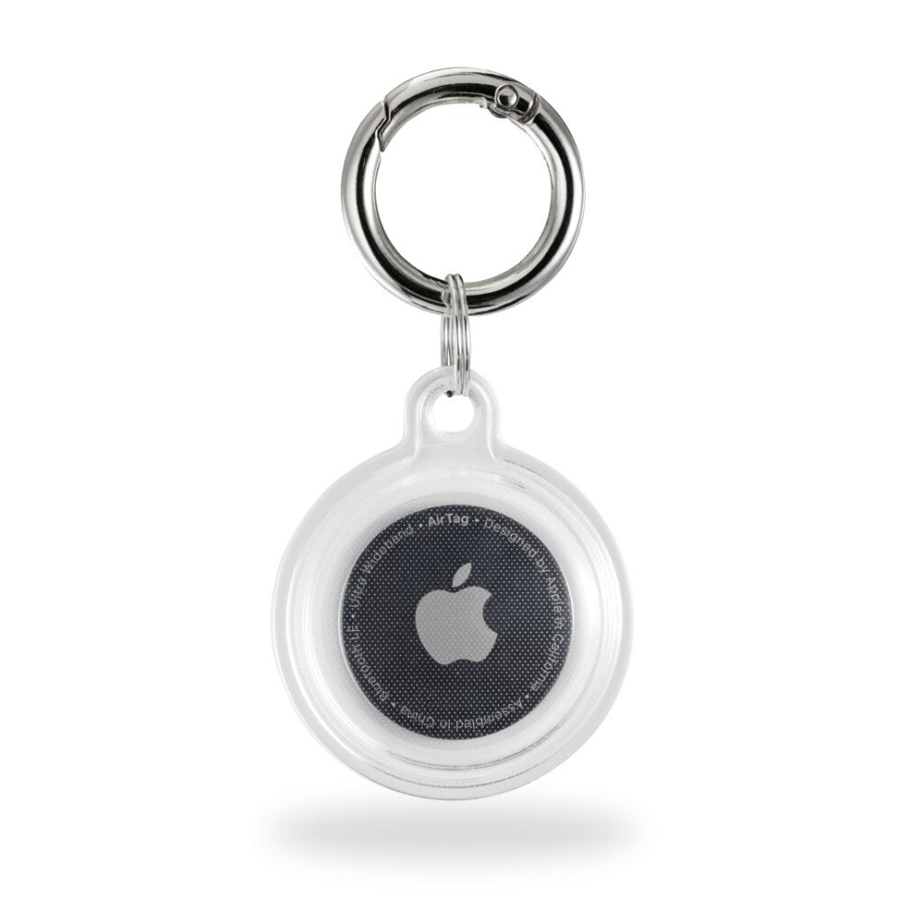Hama Schlüsselanhänger Always Clear für Apple Airtag transparent
