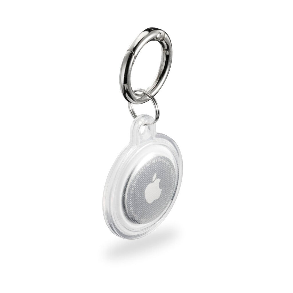 Hama Schlüsselanhänger Always Clear für Apple Airtag transparent