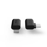 Hama USB-C-Eckadapter 90 Grad; USB 3.2 Gen2 10 GBit S 5 A 240 W 2er-Set - afbeelding 3