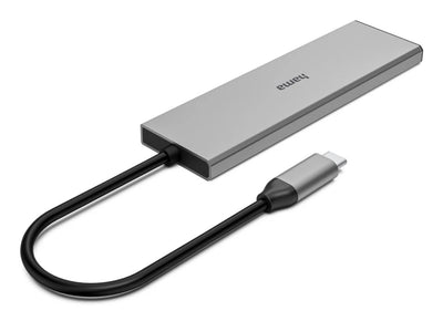 Hama USB-C Hub 4 Ports 2x USB-A 2x USB-C USB 3.2 Gen2 10 Gbit S PD Alu