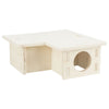 Trixie Trixie Nagetierhaus 3 Zimmer 25x10x25 cm Holz