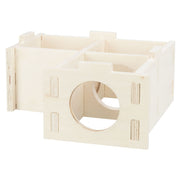 Trixie Trixie Nagetierhaus 3 Zimmer 25x10x25 cm Holz - afbeelding 2