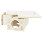 Trixie Trixie Rodent House 3 Zimmer 30 x 12 x 30 cm Holz - afbeelding 2