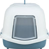 Trixie Cat Box Primo XXL Top mit Motorhaube blau Weiß