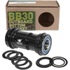 Räder Herstellung von Rädern MFG Bottom Bracket BB30 Shimano 24mm ABEC 3 Schwarz