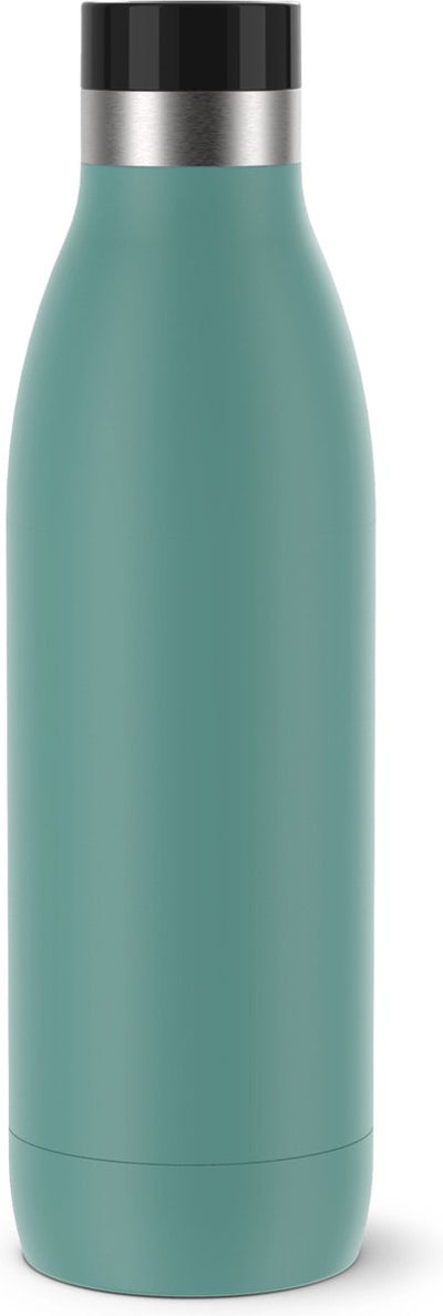 Tefal Bludrop Basic – Thermosflasche – 0,7 l – grün – auslaufsicher – Edelstahl – für heiße und kalte Getränke geeignet