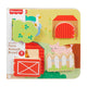 Fisher-Price Holz-Peek-a-Boo-Nutztiere | 2 Stk