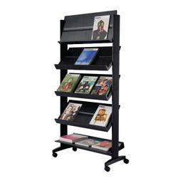 Prospekthalter Papierfluss 85,5x38,5x167,5cm 3x5x4