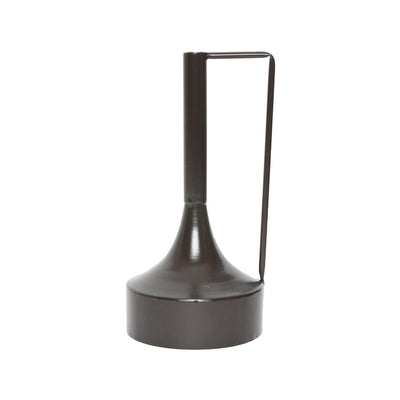 House of Nature Vase Tromso Metall 30cm schwarz