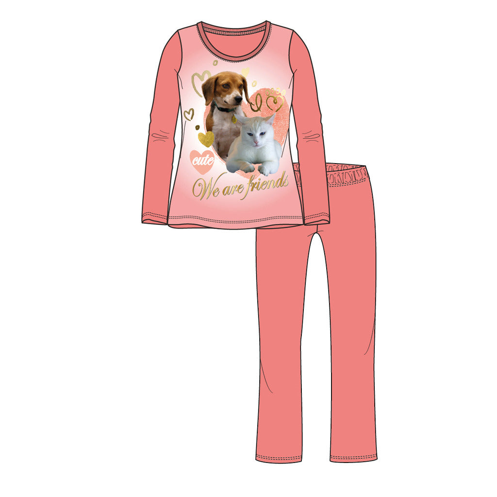 Basic Pyjama Hundekatze Größe 110 116