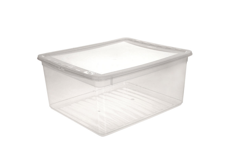 Aufbewahrungsboxhalter 10577 18 l transparent