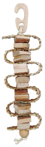 Trixie Toy Bark Holz auf Sisalkoord