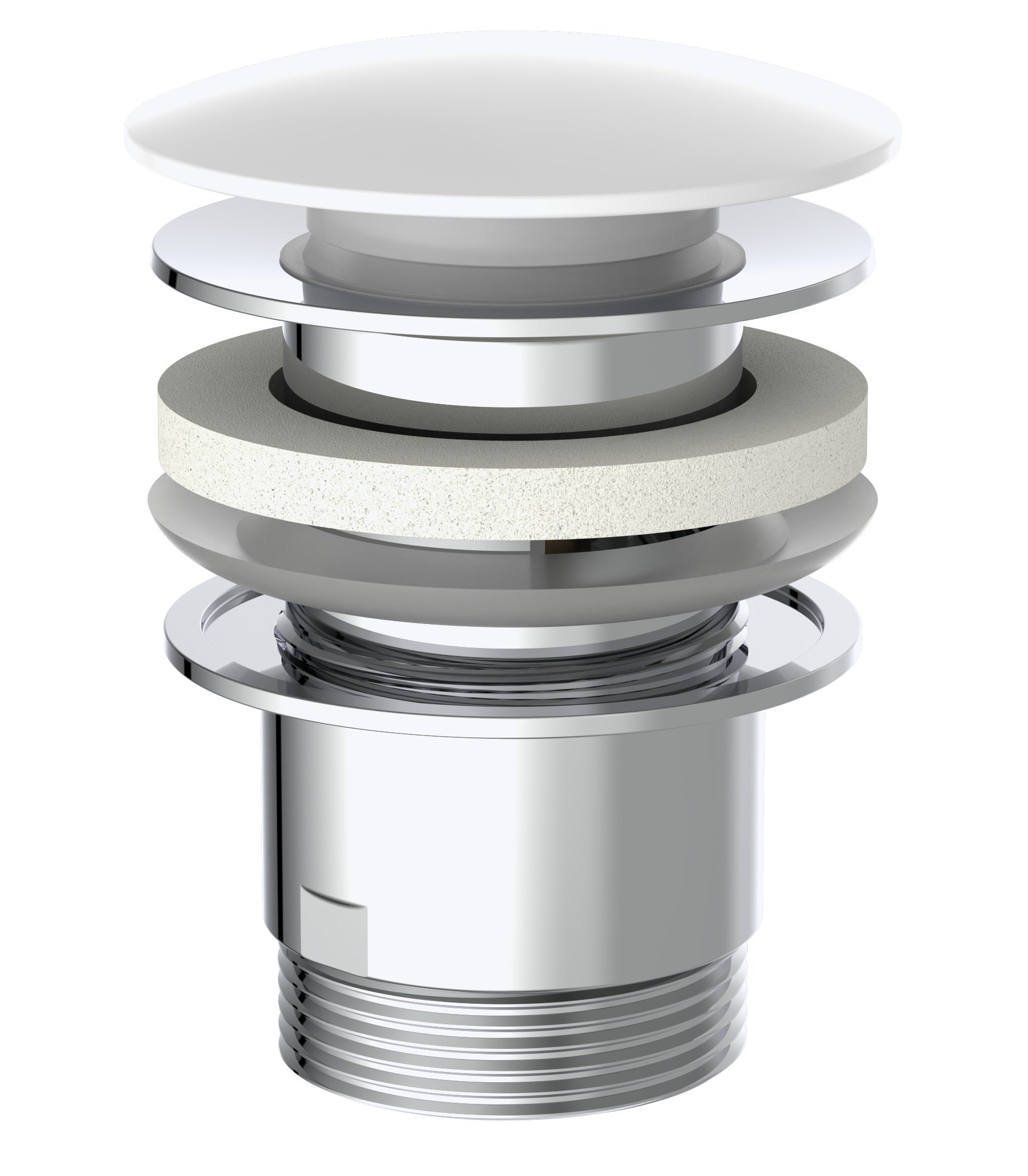 Schütte Schütte Drain Stecker Design 1¼ x65 mm Weiß