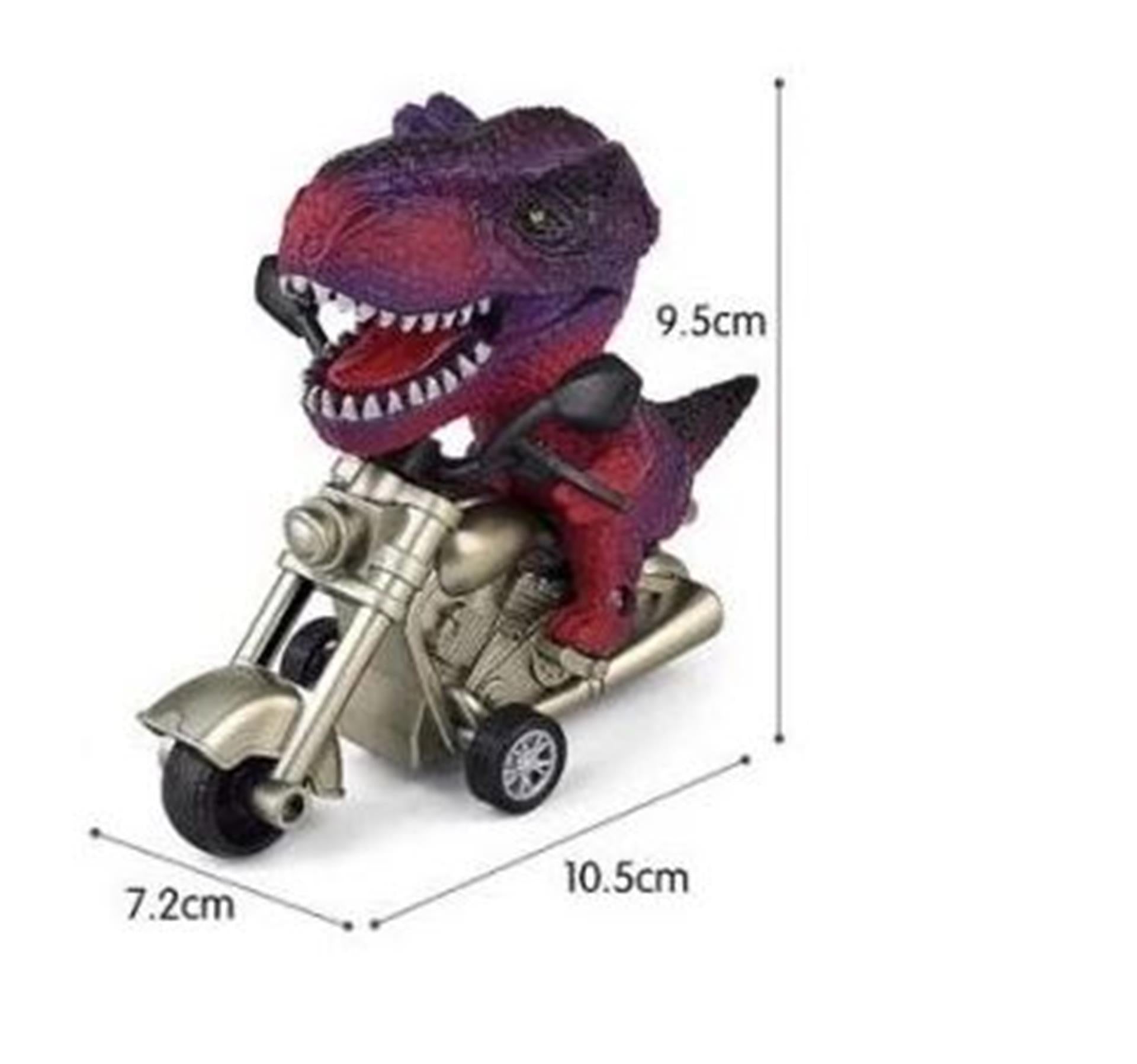 Dino auf Motorreibung 12cm 2er-Set