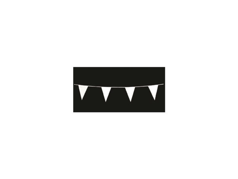 Haza-Flaggenleine, 10 m, Kunststoff, weiß